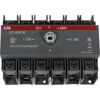 Реверсивный рубильник ABB OT100F3C до 100А, 3-полюсный 1SCA105008R1001