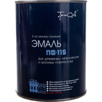 Эмаль ТРИОЛЬ ПФ-115 ярко-голубая глянцевая 00017901