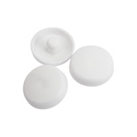 Заглушка под рамник ВИРТУОЗ белая, 50 шт. 03676