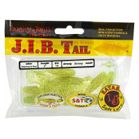 Съедобные искусственные твистеры LUCKY JOHN LJ Pro Series J.I.B TAIL 2.0in, цвет S15, 10шт. 140122-S15