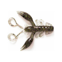 Съедобные искусственные твистеры LUCKY JOHN LJ Pro Series ROCK CRAW 2.8in, цвет S21, 6шт. 140117-S21