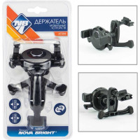 Держатель мобильного устройства Nova Bright на прищепке, с упорами, захват 55-84 мм 47394