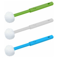 Щетка для мытья банок МУЛЬТИДОМ с телескопической ручкой 3 цвета YM58-152