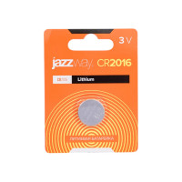 Батарейка Jazzway Jаzzway Элемент питания литиевый CR2016 3В BL-1 (блистер 1шт) 2852830