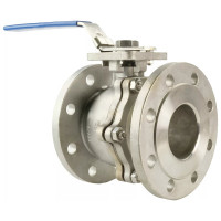 Шаровой кран DN.ru КШФП.316.200 Ду80 Ру16 с рукояткой D160-04877