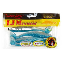 Съедобные искусственные виброхвосты LUCKY JOHN LJ Pro Series MINNOW 5.5in, цвет T05, 4шт. 140151-T05