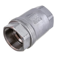 Клапан обратный LSCV 1 1/4″ DN.ru Ду32 Ру16 муфтовый, пружинный, нержавеющая сталь D100-00490