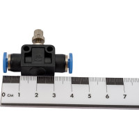 Фитинг-дроссель (пневмодроссель) цанговый 4 мм SHPI SCF 04