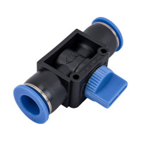 Вентиль цанговый 12 мм SHPI HVFF12-12