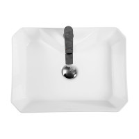 Керамическая накладная раковина BelBagno BB1387