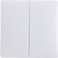 Настенный выключатель Aqara две клавиши, Wall Switch No Neutral, Double Rocker QBKG03LM