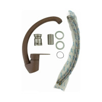 Смеситель для кухни OUTE коричневый, однорычажный, с аэратором T40513BK-307