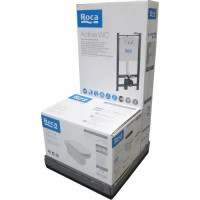 Унитаз Roca ПЭК DAMA SENSO NEW тонкое, сиденье с микролифтом, инсталляция 00066647