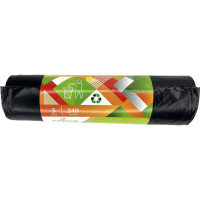 Мешки для мусора (5 шт; 240 л; 33 мкм; 90х140 см; ПВД) EUROHOUSE 5124