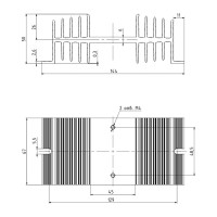 Однофазный радиатор KIPPRIBOR РТР061.1 до 40А, артикул 00000078960