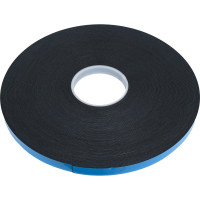 Двусторонняя клейкая лента на вспененной основе NORM 15 мм х 50 м, черная SK-15