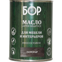 Масло для дерева, мебели и интерьеров Бор палисандр, 0,64 кг 4690417074334
