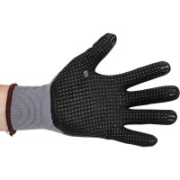 Трикотажные перчатки с нитриловым покрытием ULTIMA ПВХ-точка на ладони ULT825/L