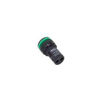 Лампа ANDELI AD16-22DS, LED, матрица, d22мм, зеленый, 24В, AC/DC ADL10-139