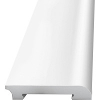 Напольный плинтус Stenopol 80х13х2000 мм под покраску C7037