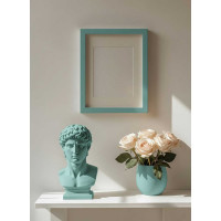 Аэрозольная акриловая краска в баллончике SIANA Provence для мебели, декора, металла, пластика, керамики, стекла, гипса, сухоцветов, цветов, радиаторов, быстросохнущая, виридиан (синий) SNP004