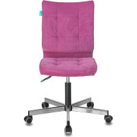 Компьютерное кресло Бюрократ CH-330M малиновый велюр крестовина металл CH-330M/LT-15