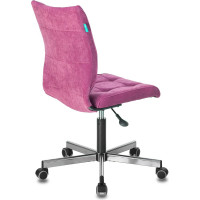 Компьютерное кресло Бюрократ CH-330M малиновый велюр крестовина металл CH-330M/LT-15