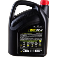 Масло GT OIL Smart SAE 10W-40 API SL/CF, 4 л 8809059408872