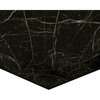 Самоклеящаяся ПВХ плитка LAKO (черный мрамор; 28 шт; 2.52 кв.м) LKD-81036-1