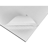 Комплект самоклеящейся ПВХ плитки LAKO Соты Белый мрамор, толщина 2 мм, 1.08м², 30 штук LKD-H-81018-1