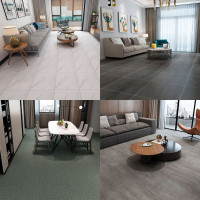 Самоклеящаяся ПВХ плитка LAKO (светло-коричневый мрамор; 28 шт.; 2,52 кв.м) LKD-81019-1