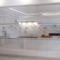 Самоклеящаяся ПВХ плитка LAKO (светло-коричневый мрамор; 28 шт.; 2,52 кв.м) LKD-81019-1