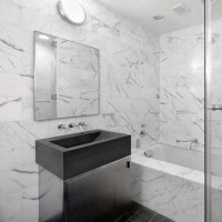 Самоклеящаяся ПВХ плитка LAKO (светло-коричневый мрамор; 28 шт.; 2,52 кв.м) LKD-81019-1