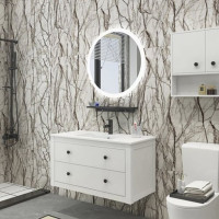 Самоклеящаяся ПВХ плитка LAKO (светло-коричневый мрамор; 28 шт.; 2,52 кв.м) LKD-81019-1