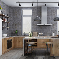 Самоклеящаяся ПВХ плитка LAKO (светло-коричневый мрамор; 28 шт.; 2,52 кв.м) LKD-81019-1