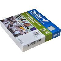 Самоклеящаяся ПВХ плитка LAKO Мрамор (белый; 28 шт; 2.52 кв.м) LKD-81018-1