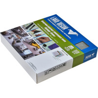 Самоклеящаяся ПВХ плитка LAKO (светло-серый мрамор; 28 шт; 2.52 кв.м) LKD-81033