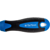 Отвертка HOEGERT TECHNIK TORX T8, 75 мм, сталь S2 HT1S051