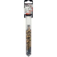 Набор сверл по металлу с хвостиком YATO 1/4 HEX (5 шт.) титан 4-10 мм YT-44700 3624024700092 1