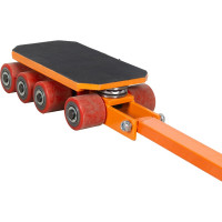 Роликовая подкатная платформа TOR SF11 г/п 15 т (с ручкой) 1004045
