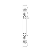 Боковой блок-контакт для автоматического выключателя Siemens 3RV2 3RV2901-1A