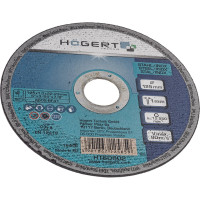 Диск отрезной по металлу (125x1x22.2 мм) HOEGERT TECHNIK HT6D602