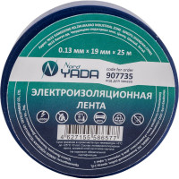 Изолента Nord-Yada 19мм х 25м синяя 907735