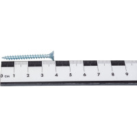 Саморез КРЕП-КОМП белый цинк, POZY, 4х40, 70 шт. бд440мф