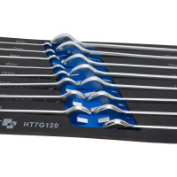 Набор комбинированных ключей HOEGERT TECHNIK 16 шт., ложемент EVA HT7G120