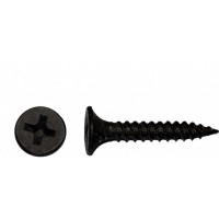 Саморез КРЕП-КОМП черный, универсал., 3,5х25, 100 шт. чм25мф