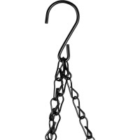 Подвесное кашпо с вкладышем из коковиты, конус d25см PALISAD 69020