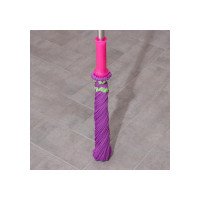 Швабра с отжимом Доляна Плетенка насадка из микрофибры, стальной черенок 120 см, цвет микс 839342