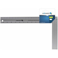Столярный алюминиевый угольник HOEGERT TECHNIK 450x190 мм HT4M206
