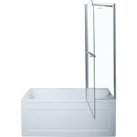 Шторка для ванны Aquanet 150x120, стекло 6 мм, прозраная 00209412